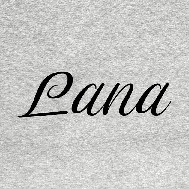 Name Lana by gulden